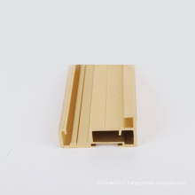 golden aluminum frame aluminum profile for pergola color anodized aluminum